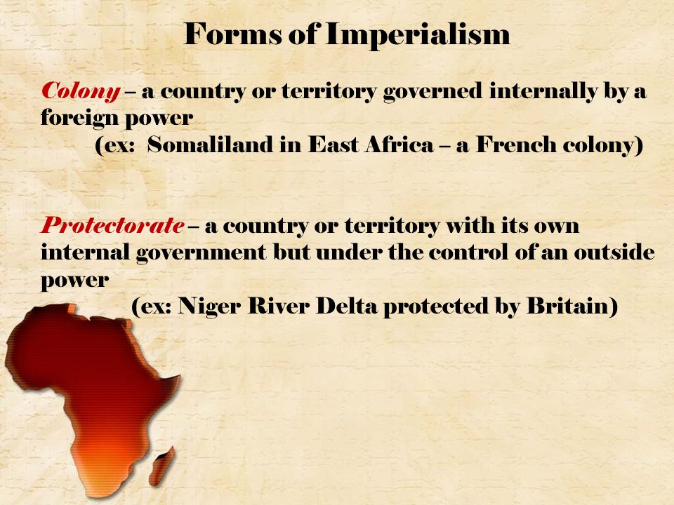 Various forms of imperialism and bristish imperialism essay